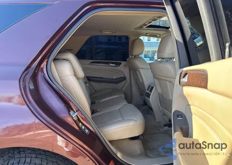 2013 Mercedes-Benz Ml 350 4Matic from USA, damaged, VIN 4JGDA5HB9DA116696